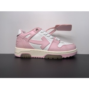 OF™ C/O VIRGIL ABLOH OUT OF OFFICE LOW-TOP LEATHER SNEAKERS ‘OOO“