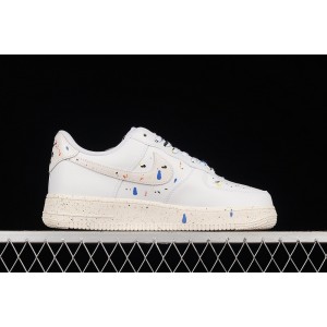 NIKE AIR FORCE 1 LOW 07 LV8 PAINT SPLATTER WHITE CZ0339-100