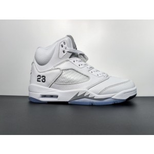 Air Jordan 5 White Metallic 2026 HQ7978-103