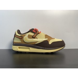TRAVIS SCOTT X NIKE AIR MAX 1 “BAROQUE BROWN” DO9392-200