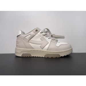 OF™ C/O VIRGIL ABLOH OUT OF OFFICE LOW-TOP LEATHER SNEAKERS ‘OOO“
