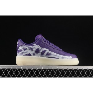 AIR FORCE 1 LOW 'PURPLE SKELETON' CU8067-500
