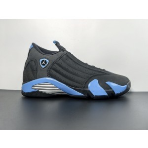 Air Jordan 14 “Black/University Blue” 487471-007