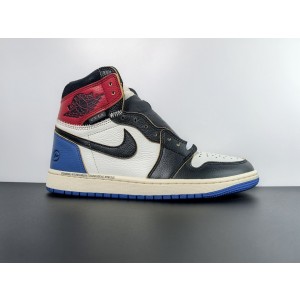 Union x Fragment x Air Jordan 1 High OG “Varsity Red/Sport Royal”  IO7847-002