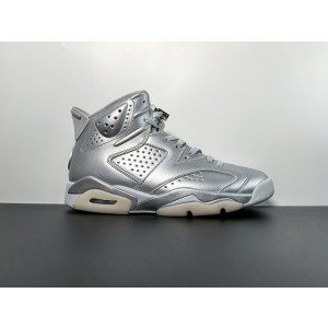 PSG x Air Jordan 6 Metallic Silver / Pure Platinum IQ5135-001