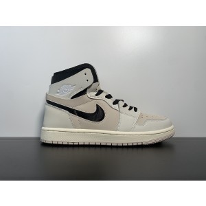 AIR JORDAN 1 HIGH ZOOM AIR CMFT SUMMIT WHITE BLACK(W) CT0979-100