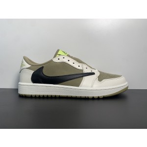 TRAVIS SCOTT X AIR JORDAN 1 LOW GOLF FZ3124-200