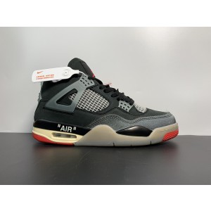 OF X AIR JORDAN 4 “BRED” CV9388-001