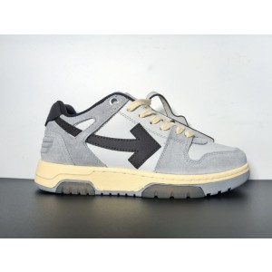 OF™ C/O VIRGIL ABLOH OUT OF OFFICE LOW-TOP LEATHER SNEAKERS ‘OOO“