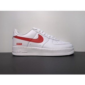 Nike Supreme x Air Force 1 Low 'Box Logo - Speed Red' Shanghai Exclusive CU9225-101