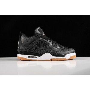 AIR JORDAN 4 RETRO LASER BLACK GUM CI1184-001