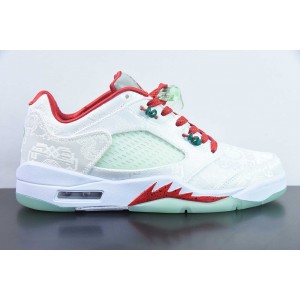 CLOT x Air Jordan 5 Low “White Silk” 1551183