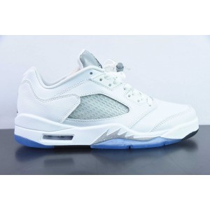 Air Jordan 5 Retro Low GS 'White Wolf Grey' 819172-122