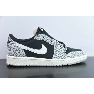 AIR JORDAN 1 RETRO LOW OG 'BLACK CEMENT' CZ0790-001