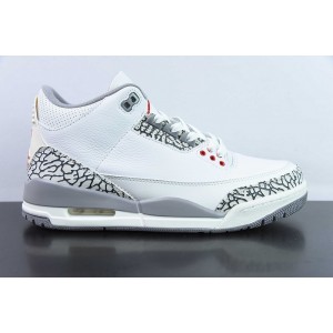 Air Jordan 3 "Summit White/Fire Red" CT8532-106