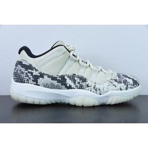 AIR JORDAN 11 LOW SNAKESKIN “LIGHT BONE” CD6846-002