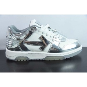 OF™ C/O VIRGIL ABLOH OUT OF OFFICE LOW-TOP LEATHER SNEAKERS ‘OOO“