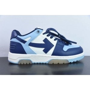 OF™ C/O VIRGIL ABLOH OUT OF OFFICE LOW-TOP LEATHER SNEAKERS ‘OOO“