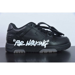 OF™ C/O VIRGIL ABLOH OUT OF OFFICE LOW-TOP LEATHER SNEAKERS ‘OOO“