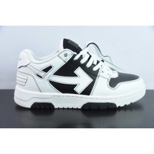 OF™ C/O VIRGIL ABLOH OUT OF OFFICE LOW-TOP LEATHER SNEAKERS ‘OOO“