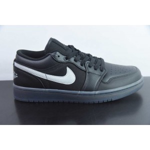 Air Jordan 1 Low Black White Dark Gum HV5968-001