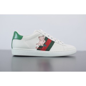 GUCCI ACE EMBROIDERED LOW-TOP SNEAKER