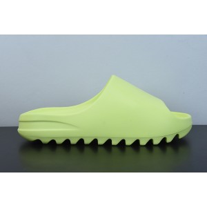 ADIDAS YEEZY SLIDE "GLOW GREEN" REVEALED GX6138
