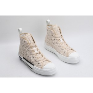 DIO* B23 OBLIQUE HIGH-TOP SNEAKER