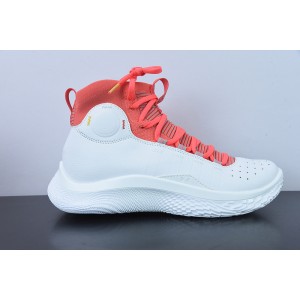 Under Armour Curry 4 Flotro White Red 3024861-100