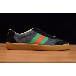 GUCCI JBG LEATHER AND SUEDE