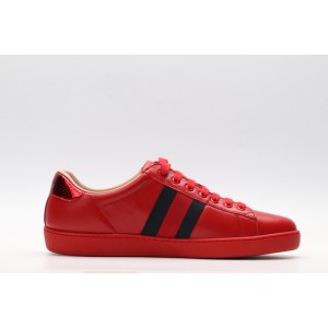 GUCCI ACE EMBROIDERED LOW-TOP SNEAKER