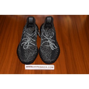 ADIDAS YEEZY BOOST 350 V2 "STATIC 3M" BLACK FU9007